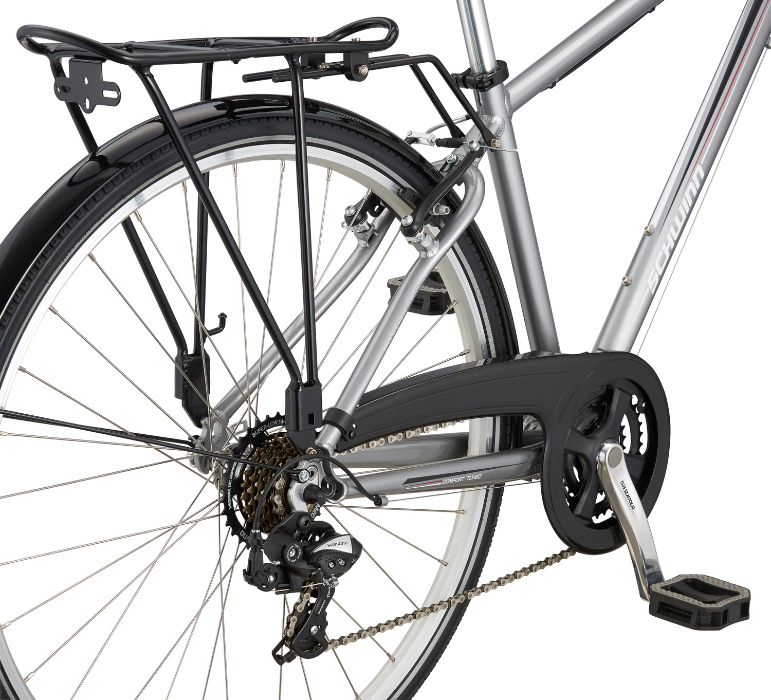 

Велосипед Schwinn VOYAGEUR COMMUTE M 2017 серебряный