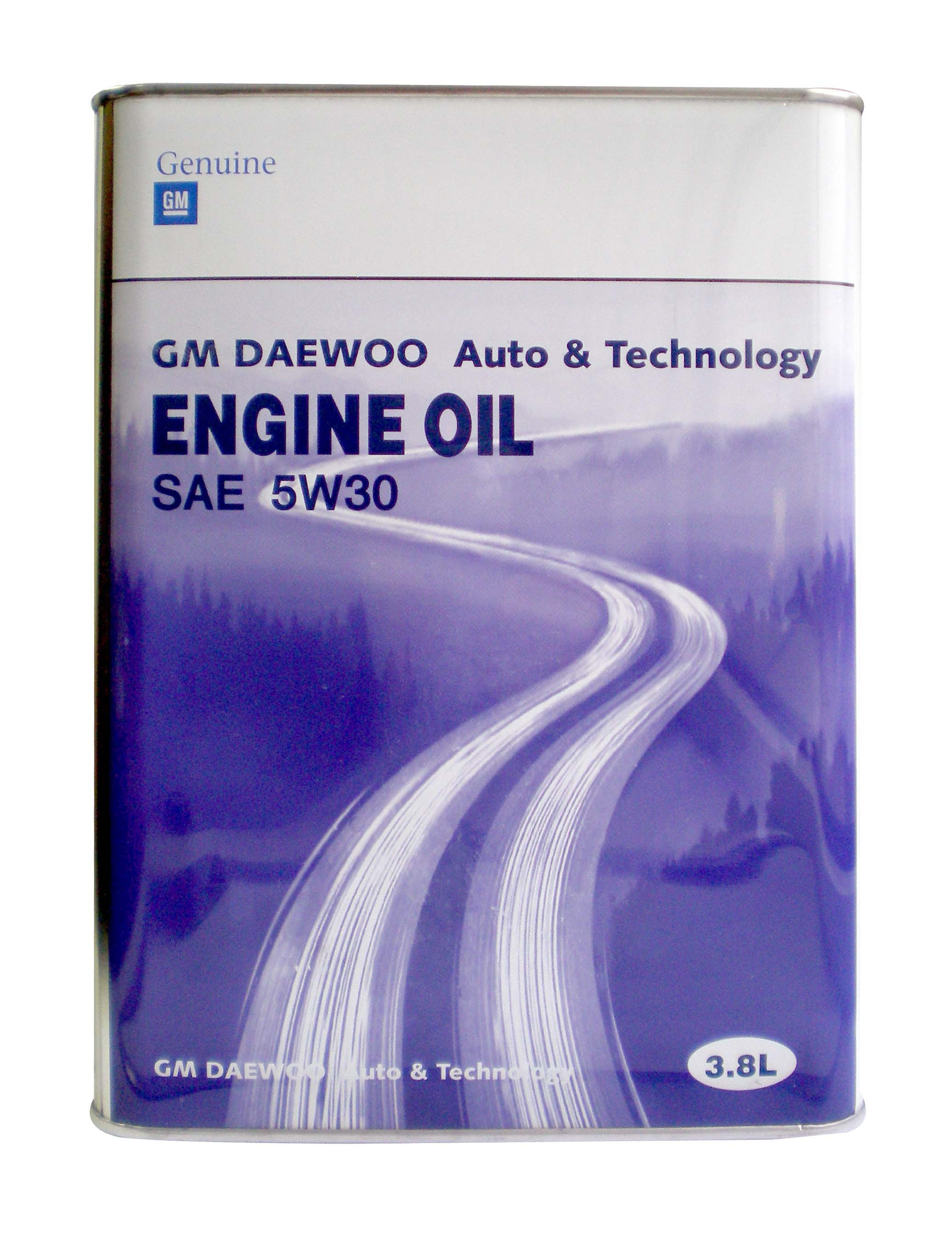 

Моторное масло GENERAL MOTORS Gasoline SAE 5W30 синтетическое 3,78 л