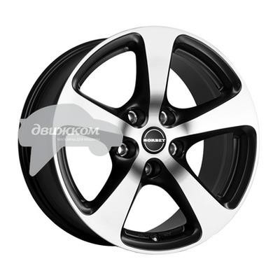 

Литые диски Borbet 8x17/5x112 ET40 D66,6 CC Schwarz Poliert Matt
