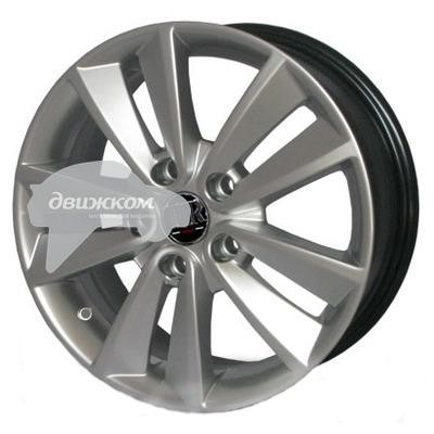 

Литые диски FR replica 6,5x16/5x114,3 ET50 D66,1 RN14 Silver (№19)