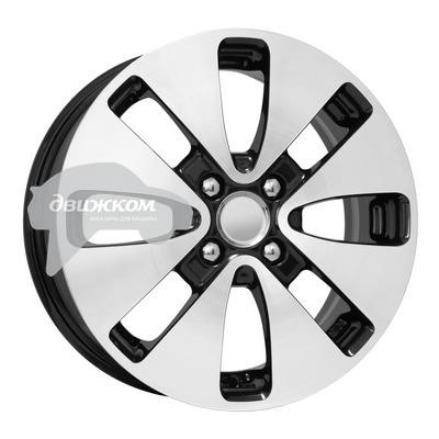 

Литые диски K&K 6x15/4x100 ET48 D54,1 КС582 Алмаз черный, КС582