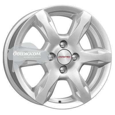 

Литые диски K&K 6x15/4x100 ET48 D54,1 КС693 Сильвер, КС693