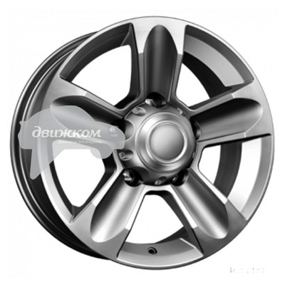 

Литые диски K&K 7x16/5x139,7 ET35 D98 Тор (КС694) Дарк платинум, Тор (КС694)