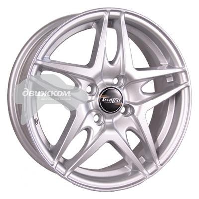 

Литые диски Tech Line 6x15/4x100 ET45 D67,1 530 Silver, 530