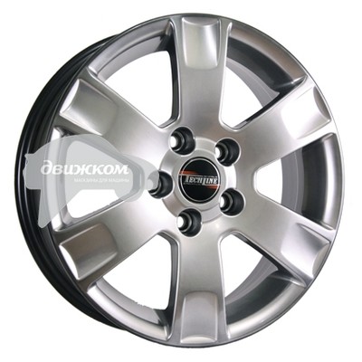 

Литые диски Tech Line 6,5x16/5x114,3 ET40 D66,1 612 HB, 612