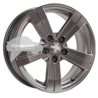 

Литые диски Скад 7,5x17/5x114,3 ET40 D66,1 Мицар Грей, Мицар