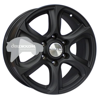 

Литые диски Скад 7,5x17/6x139,7 ET30 D67,1 Скала Черный матовый, Скала