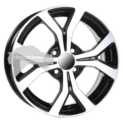 

Литые диски Aero 6x15/4x100 ET40 D60,1 A1724 (КС724) BFP, A1724 (КС724)