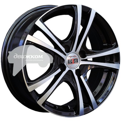 

Литые диски Alcasta 6,5x16/4x100 ET52 D54,1 M05 BKF, M05