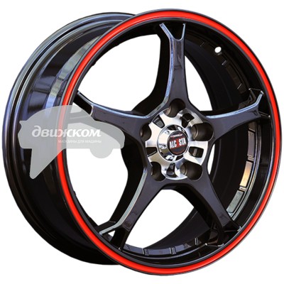 

Литые диски Alcasta 6,5x16/5x112 ET50 D57,1 M11 BKRS, M11