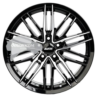 

Литые диски Alutec 7x16/5x100 ET38 D57,06 Burnside Diamant black front polished, Burnside