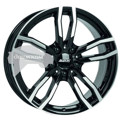 

Литые диски Alutec 7,5x17/5x120 ET43 D72,6 Drive Diamant black front polished, Drive