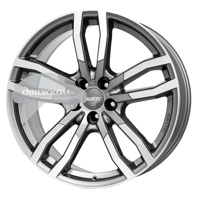 

Литые диски Alutec 8,5x19/5x112 ET28 D66,5 DriveX Metal Grey Front Polished, DriveX