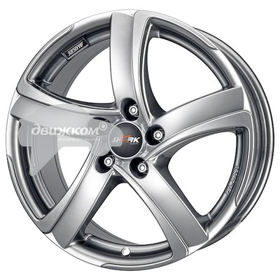

Литые диски Alutec 8x18/5x112 ET45 D70,1 Shark Sterling Silver