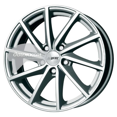 

Литые диски Alutec 7x17/4x108 ET25 D65,1 Singa Polar Silver, Singa