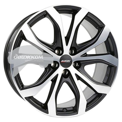

Литые диски Alutec 8x18/5x120 ET40 D72,6 W10X Racing black front polished, W10X