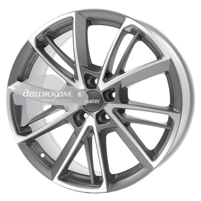 

Литые диски Alutec 8x18/5x112 ET45 D70,1 Xplosive Graphite matt front polished, Xplosive