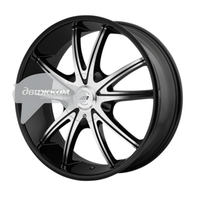 

Литые диски American Racing 9x22/5x114,3*5x127 ET38 D72,62 AR897 Black/Machined, AR897