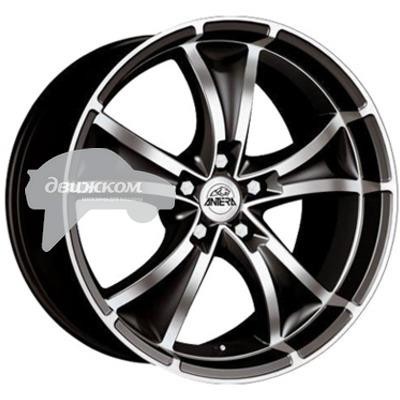 

Литые диски Antera 8x18/5x120 ET14 D72,6 383 Diamant black front polished, 383