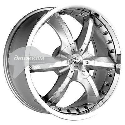 

Литые диски Antera 10x22/5x120 ET40 D74,1 389 Silver Matt Lip Polished, 389
