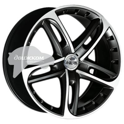 

Литые диски Antera 8,5x19/5x114,3 ET32 D75 501 Racing black front polished, 501