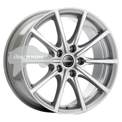 

Литые диски Borbet 7x16/5x112 ET37 D72,5 BL5 Brilliant Silver, BL5
