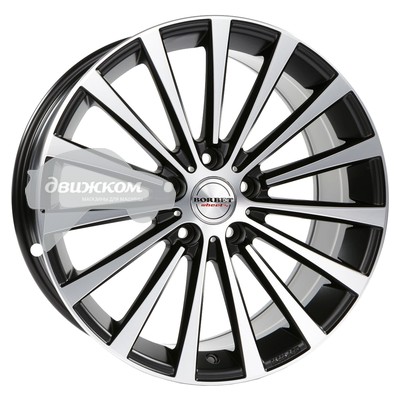 

Литые диски Borbet 8,5x18/5x112 ET45 D72,5 BLX Matt Black Polished, BLX
