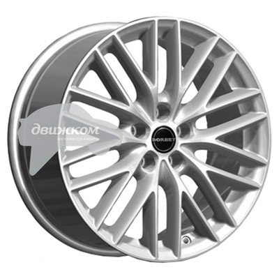 

Литые диски Borbet 7,5x17/5x110 ET38 D72,5 BS5 Brilliant Silver