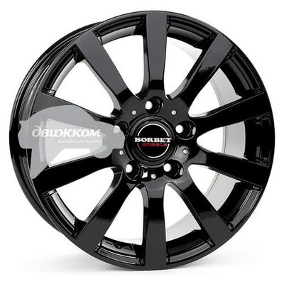 

Литые диски Borbet 7,5x17/5x112 ET50 D66,5 C2C Black glossy, C2C