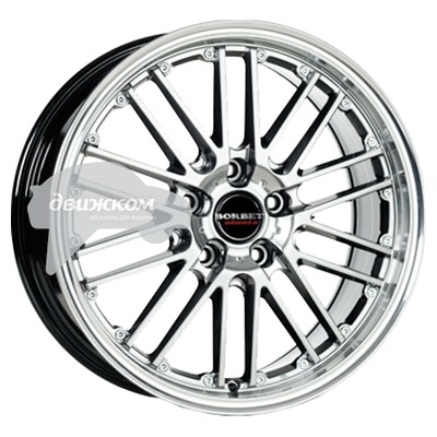 

Литые диски Borbet 8x18/5x120 ET45 D72,5 CW2/5 Hyper horn polished, CW2/5