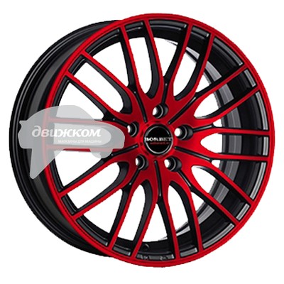 

Литые диски Borbet 7,5x19/5x114,3 ET42 D67,1 CW4/5 Red Front Polished, CW4/5