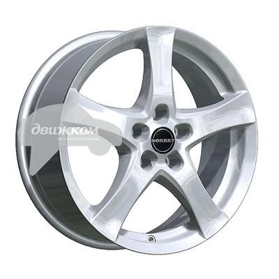 

Литые диски Borbet 6,5x16/5x114,3 ET50 D72,5 F Brilliant Silver, F