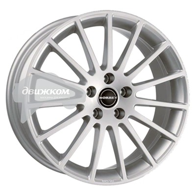 

Литые диски Borbet 8x18/5x112 ET45 D72,5 LS crystal silver, LS