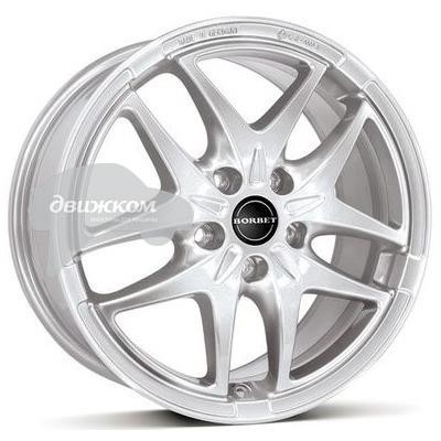

Литые диски Borbet 6,5x16/5x112 ET50 D57,1 Xb crystal silver