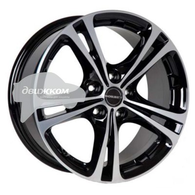 

Литые диски Borbet 7,5x17/5x110 ET40 D72,5 XL Black polished, XL