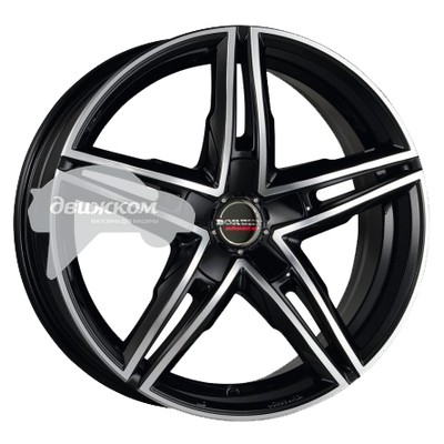 

Литые диски Borbet 8,5x19/5x120 ET30 D72,5 XRS Black polished, XRS
