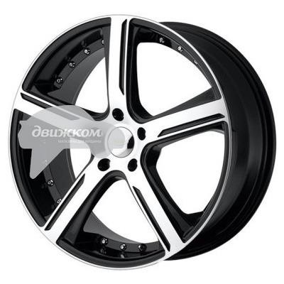 

Литые диски Diamo 8x18/5x114,3 ET42 D66 DI37 Black/Machined, DI37