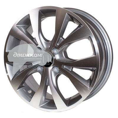 

Литые диски FR replica 5,5x15/4x100 ET46 D54,1 HND5182 M/GRA (№11)
