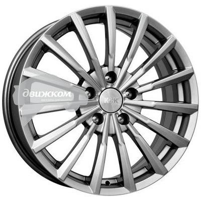 

Литые диски K&K 5,5x14/4x100 ET43 D60,1 Акцент Дарк платинум, Акцент