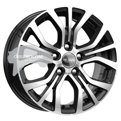 

Литые диски K&K 6,5x16/5x114,3 ET38 D67,1 КС736 Алмаз черный, КС736