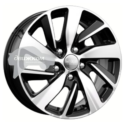 

Литые диски K&K 6,5x16/5x108 ET50 D63,35 КС741 Алмаз черный, КС741