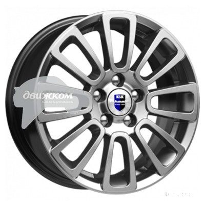 

Литые диски K&K 6x15/4x100 ET48 D54,1 Неман (КС717) Дарк платинум, Неман (КС717)