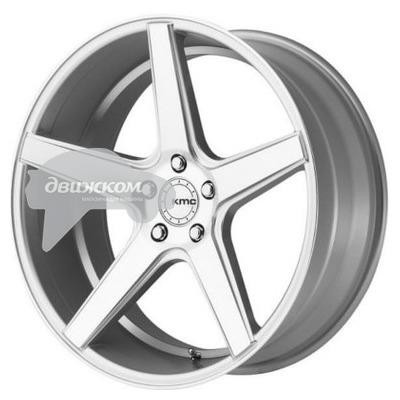 

Литые диски KMC 8,5x20/5x120 ET35 D74,1 KM685 Silver/Machined, KM685