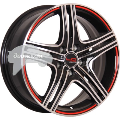 

Литые диски LegeArtis Concept 7x17/5x105 ET42 D56,6 Concept-GN526 BKFRS