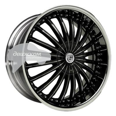

Литые диски Lexani 8,5x22/5x120 ET37 D78,1 CS3 Black/Chrome, CS3