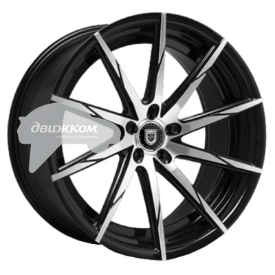 

Литые диски Lexani 10x20/5x120 ET25 D74,1 CSS15 Black/Machined, CSS15