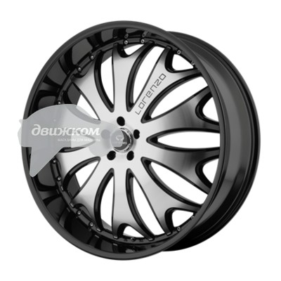 

Литые диски Lorenzo 8,5x22/5x120 ET38 D74,1 WL29 Black/Machined, WL29