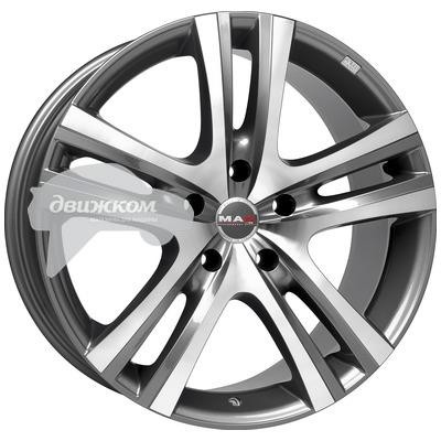

Литые диски MAK 6,5x16/6x139,7 ET38 D67,1 Aria Gunmetal Mirror Face, Aria