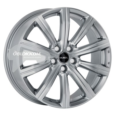 

Литые диски MAK 8,5x20/5x108 ET45 D63,4 Birmingham Silver, Birmingham