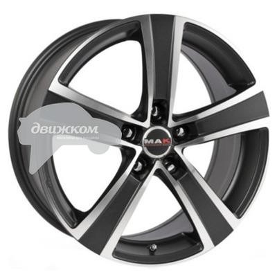 

Литые диски MAK 7x16/5x114,3 ET40 D76 F5 Ice Superdark, F5